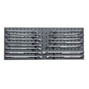 Assortment of 71 tools,  with hooks without panel