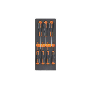 Foam tray with Beta Evox screwdrivers for Torx® head screws