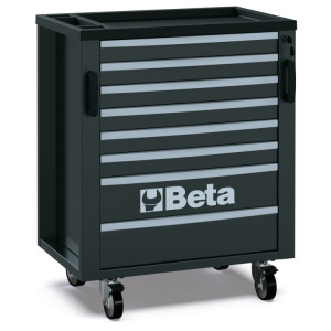 Mobile roller cab with 8 drawers, for workshop equipment combination RSC50 2.0