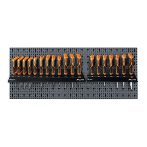 Werkzeugsortiment, 101-teilig,  mit Haken ohne Tafel