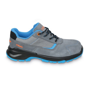 Schuhe BASIC PLUS aus Wildleder mit Einsätzen aus Mesh-Gewebe