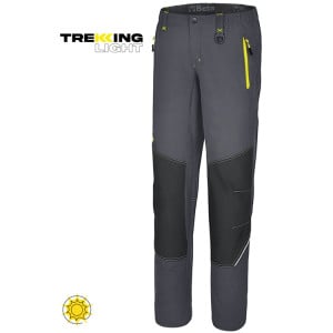 Arbeitshose „Work Trekking“ LIGHT aus Stretchgewebe, ideal für alle auf der Suche nach Zweckmäßigkeit, Komfort und Leichtigkeit.