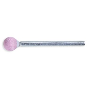 Schleifstifte Schleifkörner Korund rosa mit Keramikbindung Kugelstift