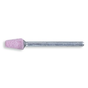 Schleifstifte Schleifkörner Korund rosa mit Keramikbindung Trapezform