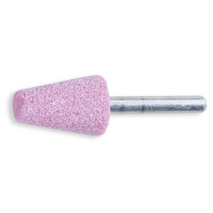 Schleifstifte Schleifkörner Korund rosa mit Keramikbindung Trapezform