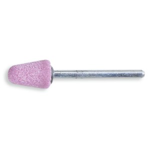 Schleifstifte Schleifkörner Korund rosa mit Keramikbindung Kegelstift