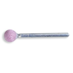 Schleifstifte Schleifkörner Korund rosa mit Keramikbindung Kugelstift