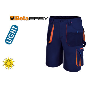 Arbeits-Bermuda-Shorts, leichte Ausführung, blau