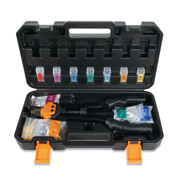 Beta 1740B 280 Nietzange Kraftmodell - Kompakte Handnietzange Mit 5 Mundstücken