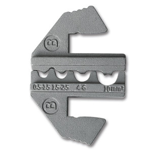 Lisovací formy pro neizolované svorky 0,5 až 10 mm².