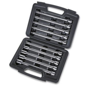 Sada 10 dlouhých hlavic Torx® v plastovém pouzdře