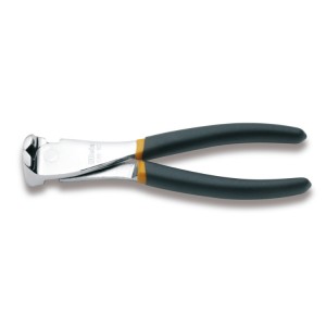 Heavy duty end cutting nippers,  slip-proof double layer PVC coated handles