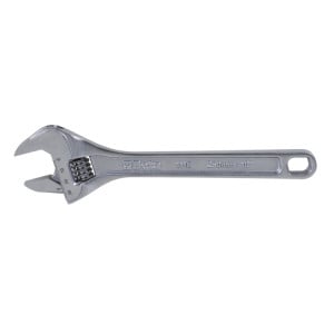 Adjustable wrenches with scales, chrome-plated