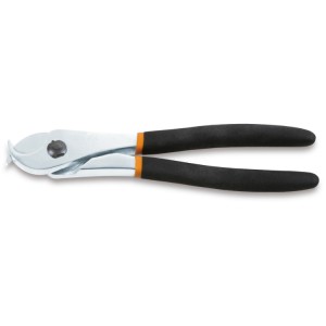 Cable cutters for insulated copper  and aluminium cables,  slip-proof double layer PVC coated handles