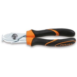Cable cutters for insulated copper  and aluminium cables,  bi-material handles
