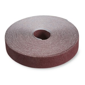 Anti-waste rolls made of corundum abrasive cloth