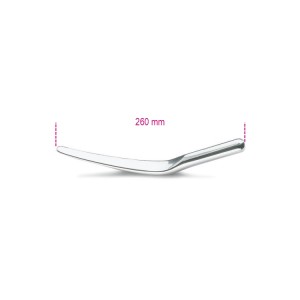 Curved angle spoon