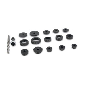 Kit of punches for installing parking sensors