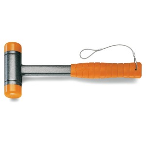 Dead-blow hammers,  with interchangeable plastic faces, steel shafts H-SAFE