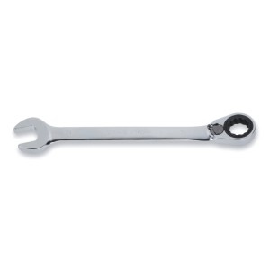 Reversible ratcheting  combination wrenches
