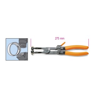 Automatic hose clamp pliers
