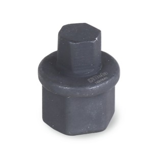 Special socket for plastic oil drain plugs, for BMW engines