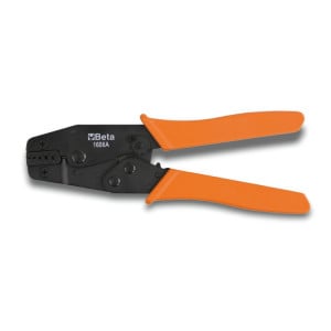 Crimping pliers for tubular terminals