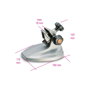 Base for micrometer