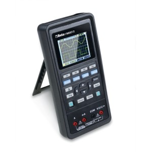 Digital automotive multimeter, portable,   with 2-channel oscilloscope and waveform generator