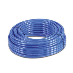 Braided polyurethane coils, 95 Shore,  50 m long