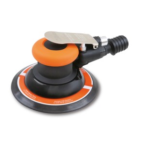 Roto-orbital palm sander, lubrication free, made from composite material