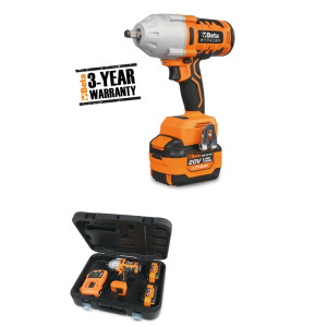 Reversible impact wrench, 20 V, brushless, 1/2" drive - 1200 Nm