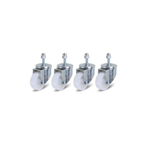 4 spare swivel wheels for hydraulic jack 3026 0,5