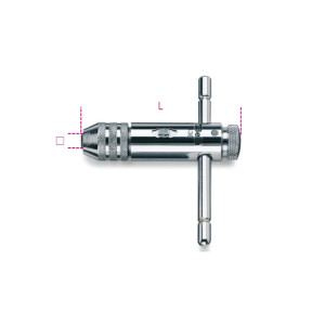 Reversible ratcheting tap wrenches