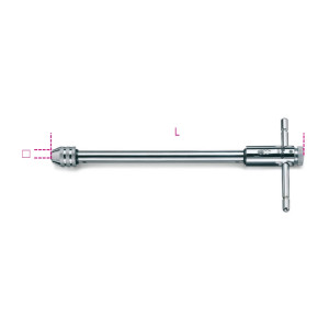 Reversible ratcheting tap wrenches,  long series