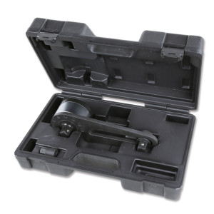 Torque multiplier for right-hand and left-hand tightening, in plastic case, ratio 3.8:1, with anti-wind up system