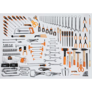 Assortment of 162 tools