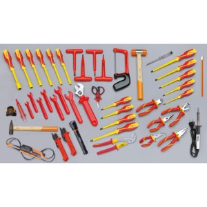 Assortment of 46 tools