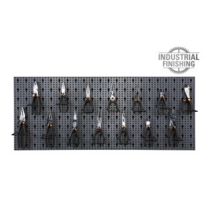 Assortment of 58 tools, with hooks without panel