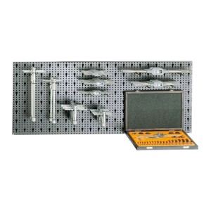 Assortment of 60 tools, with hooks without panel