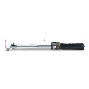 Click-type torque wrenches with 3/8” fixed heads  for right-hand and left-hand tightening torque accuracy: ±4%