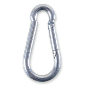 Carabine hooks, galvanized