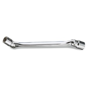 Double swivel end socket wrenches