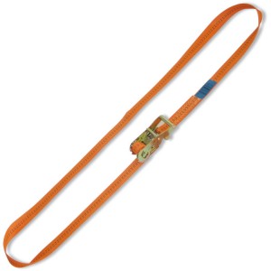 Ring ratchet tie down, LC 2000kg high-tenacity polyester (PES) belt