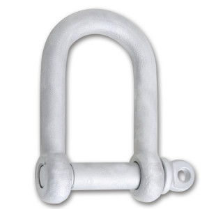 Dee FISHING shackles, hot-dip galvanized