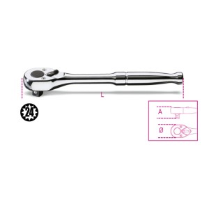 3/8” drive reversible ratchet  with metal handle