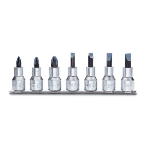 Socket drivers for cross head Phillips® screws
