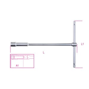 Deep T-handle socket wrenches