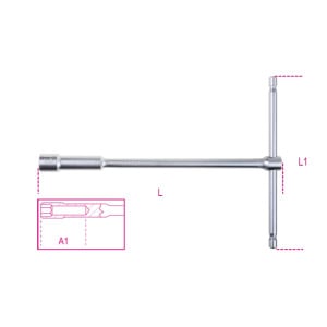 Deep T-handle socket wrenches