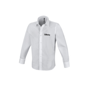 Men's stretch shirt, long-sleeved.